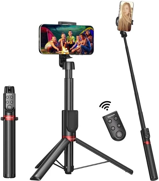Stativo Selfiestick Senza Fili - Adatto per iPhone - Leggero e Regolabile