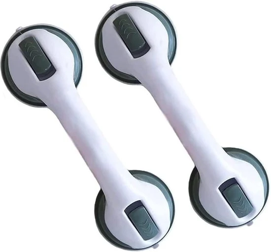 Manubri con morsetto per anziani - docce vasca wc bambini anziani - 2 pezzi manubrio con morsetto
