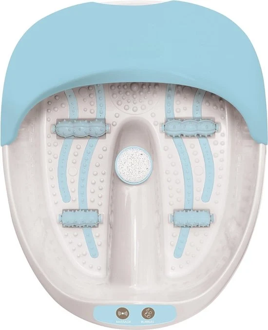 Bagno per piedi con massaggi - Apparecchio per massaggi ai piedi - Bagno elettrico per piedi - Riscaldato - Massaggio ai piedi