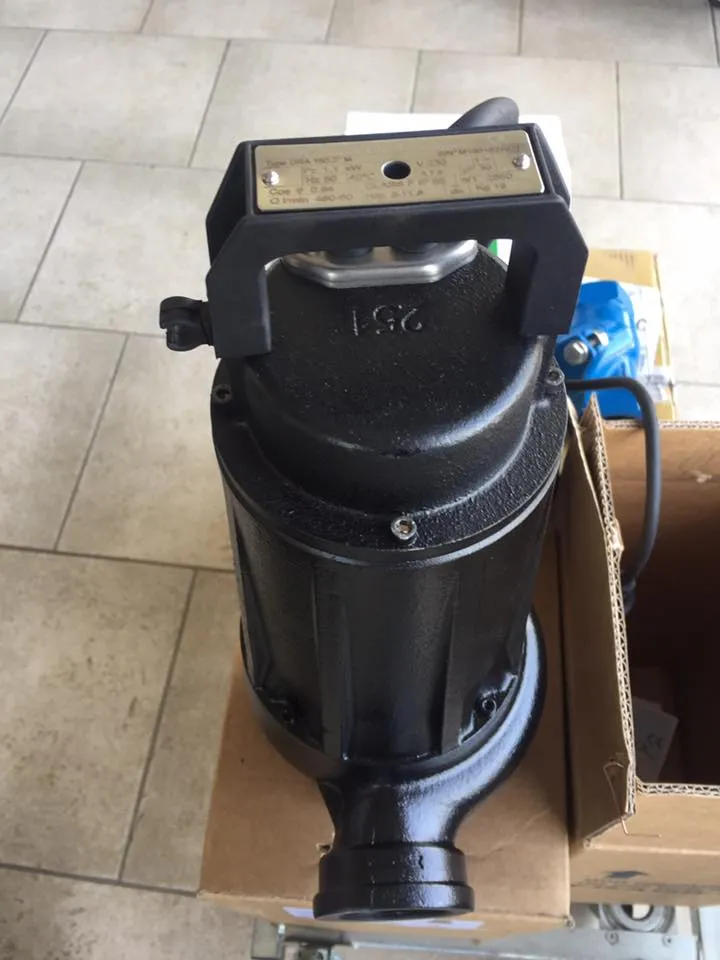 Pompa immersione acque luride 1,1kw 2" KIT quadro elettrico 230 volt IDROELETTRICA