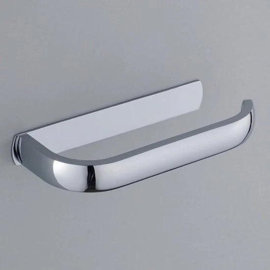 Sostegno per carta igienica adesivo - acciaio inossidabile - accessori bagno
