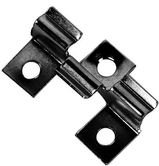 Clip di fissaggio per pavimento esterno - resistente all'usura - 1 pezzo - acciaio inossidabile