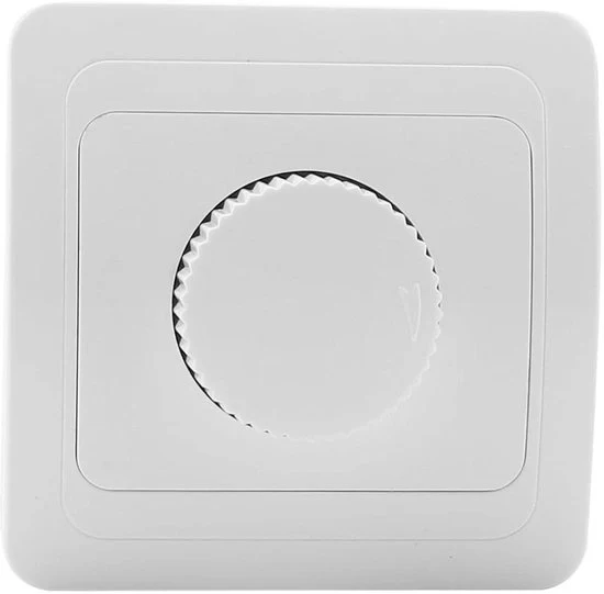 Regolatore di Luminosità LED a Incasso 250V per Lampade LED - 5-250Watt - Bianco