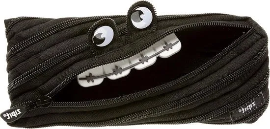 Etui per bambini - Contenitore per matite per scuola e ufficio - Pencilcase ragazzi ragazze - Etui nero per ragazzi