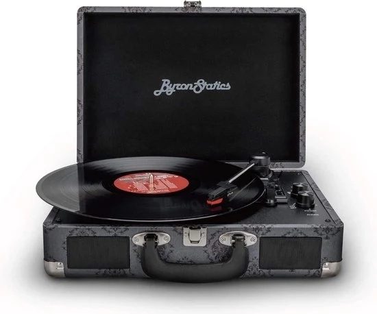 Lettori di Dischi Bluetooth - Retro - Altoparlanti Integrati - Senza Fili - Adatto a Tutti i Dischi - Lettore di Dischi - Piatto per Dischi - Lettore di Dischi Bluetooth - Piatto per Dischi