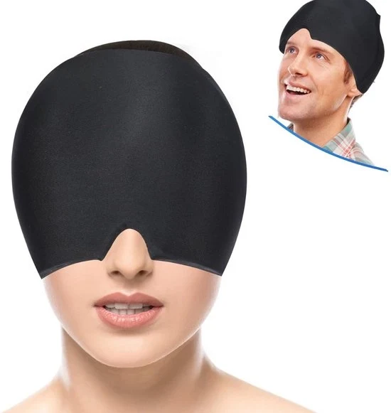 Maschera per la Migraine - Maschera per Ridurre la Migraine - Maschera per la Cefalea - Cappuccio per la Migraine - Riduci la Migraine
