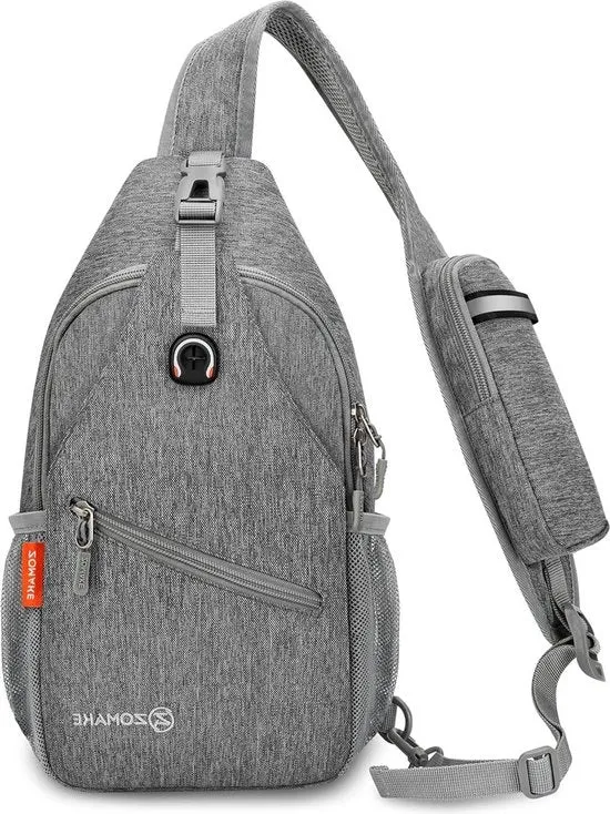 Borsa da Spalla con Cinturino Anti-Furto - Borsa da Trasporto per Uomo Donna - Borsa da Spalla per Esterno Bicicletta Viaggi Camminata
