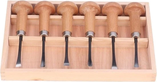 Kit di Beiteli per Legno Attrezzi per Beiteli Strumenti per Scultura Manico a Cappello per Beiteli