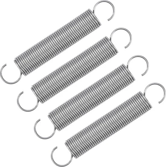 Punti di fissaggio 100 mm - acciaio inossidabile - 4 pezzi