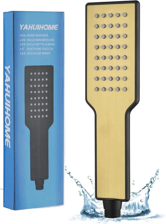 Douchekop idroregolatore - Regolatore di pressione per doccia - 1 pezzo - Bianco - Silicone