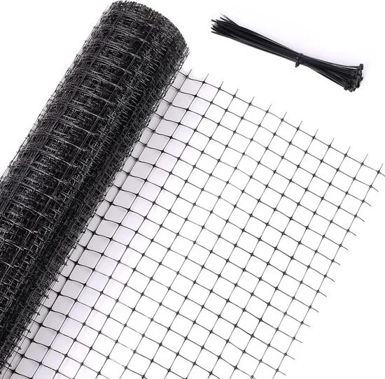 Rete per uccelli 20x20 m Materiale PP resistente all'usura - Rinnovabile - Protezione per ortaggi piante frutta alberi da frutto rete per laghetto - 50 cavi di fissaggio