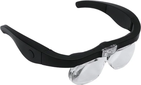 Vergrootglas con Illuminazione - Leesloep - Illuminazione a LED - Ricarica USB
