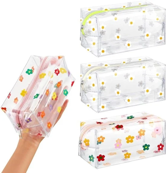 Toilette trasparente a 3 parti - Acqua resistente - Multifunzionale