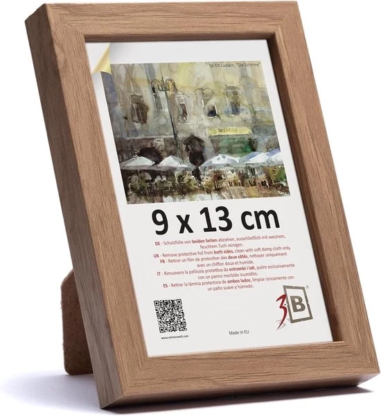 Lussino per Foto in Legno - 1 pezzo - 9x13 cm