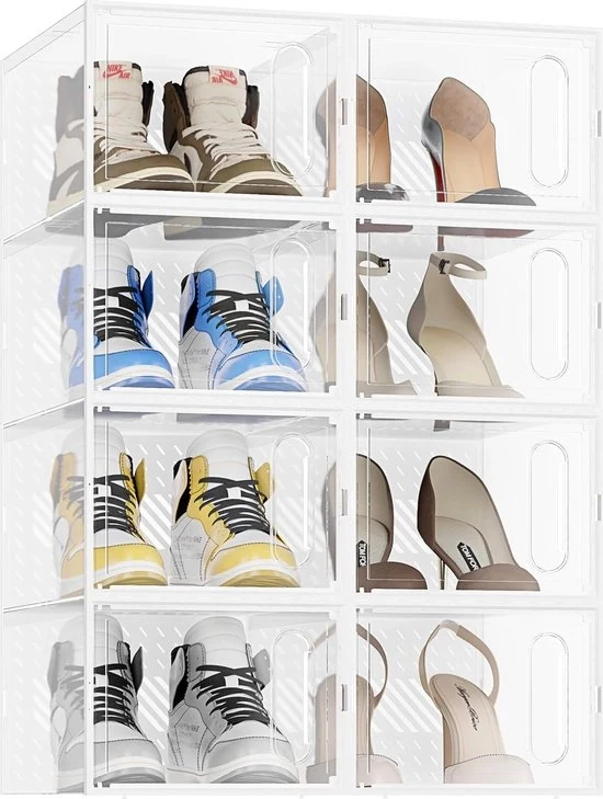 Sistema di Organizzazione per Scarpe - Organizzatore per Scarpe - Scatola per Scarpe - Sistema di Ripostiglio per Scarpe - Da Non Manicare in Casa!