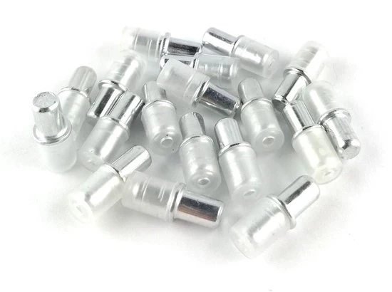 Sostegno di sicurezza a muro - acciaio inox zincato - set da 50 pezzi