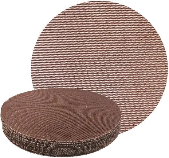 Cinturino di adesivo per dischi abrasivi Ø 225 mm - Corpo P80 - 15 pezzi - Adatto per legno, spuma e plastica