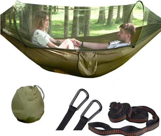 Tenda da campeggio leggera per 2 persone con zanzariera per campeggio e trekking