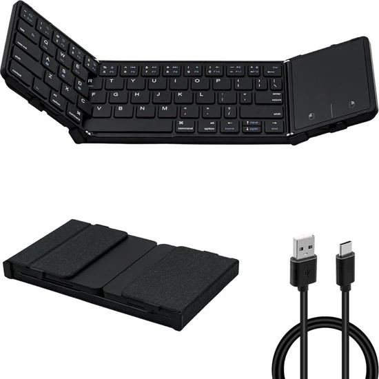 Tastiera portatile - Bluetooth - Tastiera mini - Tastiera compatta - Riutilizzabile
