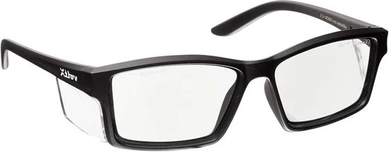 Scherma occhiali con finestratura completa - +2.0 Dioptre lente trasparente - Certificato CE EN166 - lente condensazione libera UV400