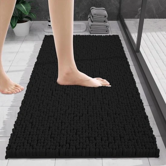 Pavimento da bagno morbido - Antiscivolo - Ultra-assorbente - 1 pezzo - Chenille