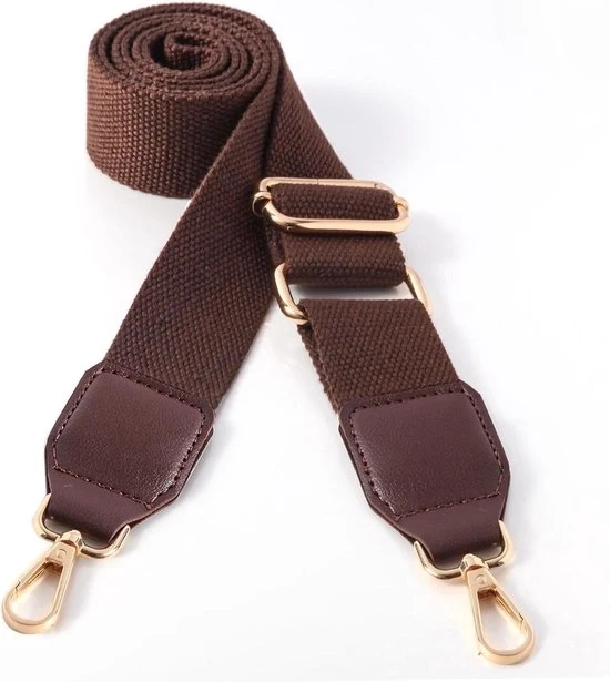 Cinturino regolabile per borse - marrone - accessori DIY