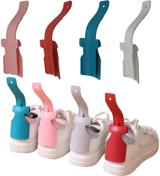 Aiuto per la pulizia dei calzini trasportabile - per uomini e donne - 4 pezzi - plastica