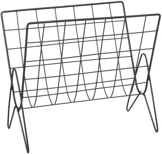 Scatola di stoccaggio metallica - versatile e stile - 1 pezzo - L. 35,5 x D. 18,5 x H. 31,5 cm