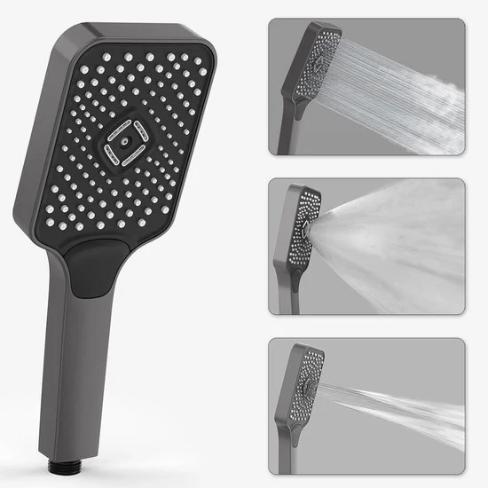 Manicure con funzione massaggiante - design elegante grigio - resistente all'ossidazione
