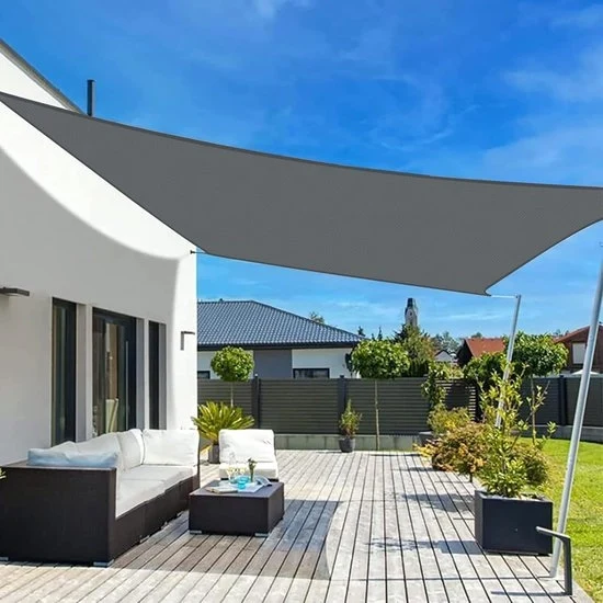 Ombreggiatore Acquaparato - Protezione UV - 1 pezzo - Grigio Antracite - 2x3m