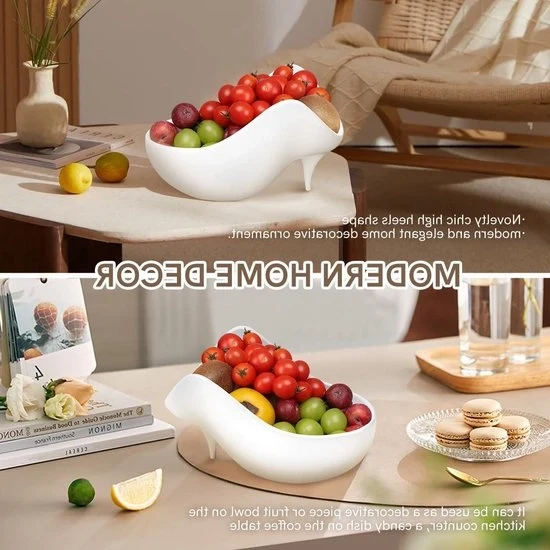 Scatola di porcellana per decorazione di frutta e stile di tavola Scatola di porcellana