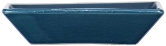 Ciotola di sapone elegante - ceramica di alta qualità - blu - 1 pezzo