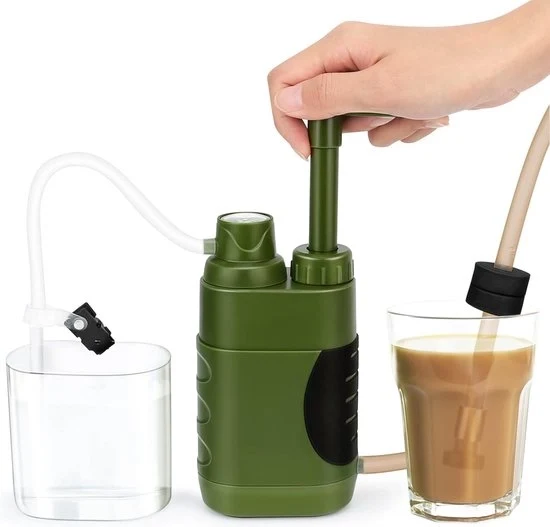 Kit di sopravvivenza - Sostituto di acqua - Sistema di filtraggio dell'acqua - Kit di emergenza - Kit di emergenza per guerra - Kit di emergenza per casa - Kit di sopravvivenza