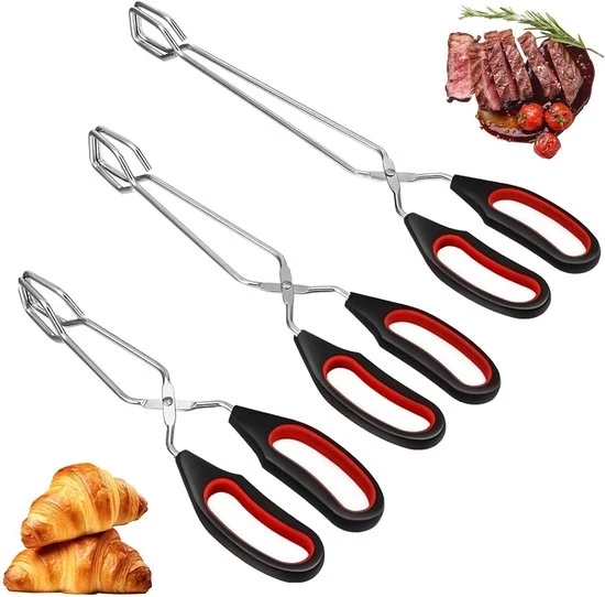 Set di Spiedini per Barbecue da 3 pezzi - Acciaio Inossidabile - Progettazione Ergonomica