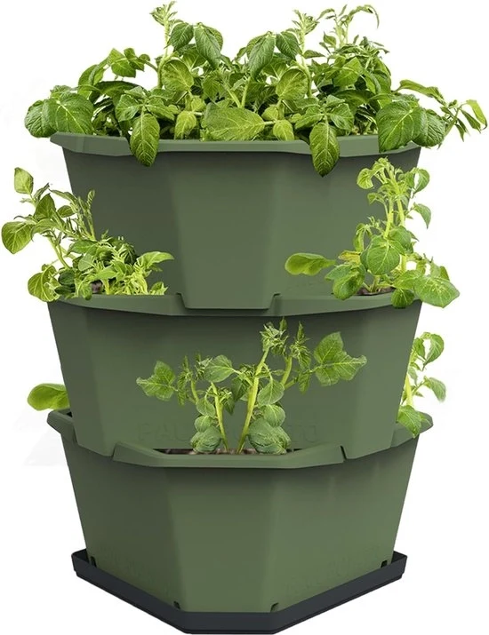 Contenitori per Coltivare Fragole - Vaso per Fragole - Torre per Piante - Contenitore per Fragole - Vaso per Fragole