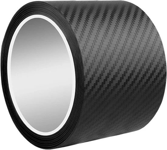 Foglio di protezione a carbonio - Protezione anticorrosione - 1 pezzo - Nero - 10 cm x 3 m