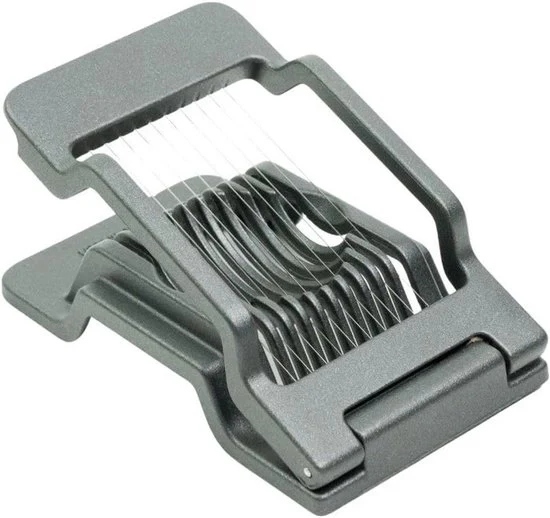 Egg Slicer - Dischi rotondi o ovali - 1 pezzo - Acciaio inox - Prodotto in Germania