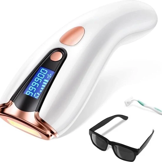 Apparecchio di depilazione laser - Depilazione laser e luce - Senza dolore - Depilatore