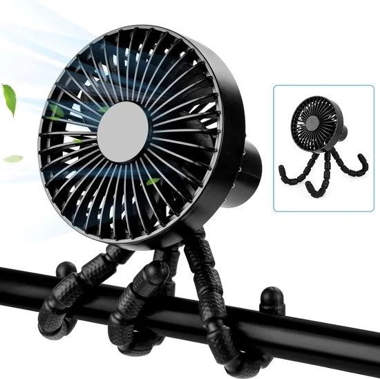 Ventilatore per lettini - Mini ventilatore - Ventilatore per bambini - Ventilatore portatile - Ventilatore - Facile da installare - Da non mancare per l'estate!