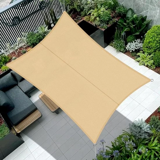 Ombrellone solare - Impermeabile - 2,5x3,5m - Adatto all'uso all'aperto