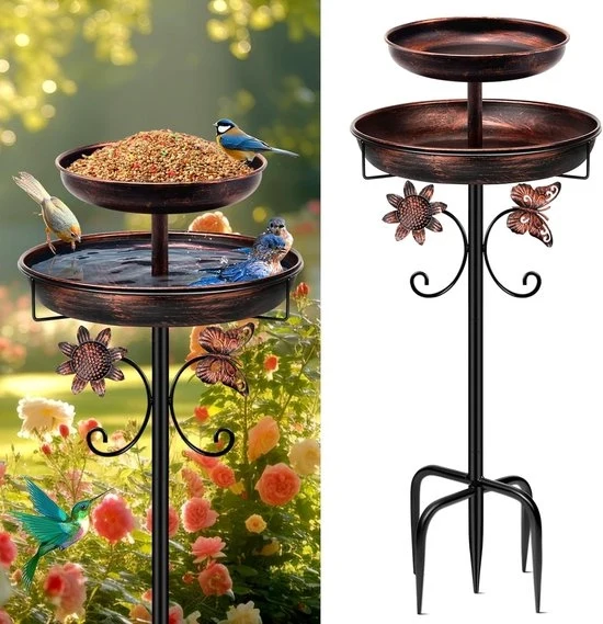 Vogelbaino per Esterno - Bronzo Antico - Vogabianca 2 in 1