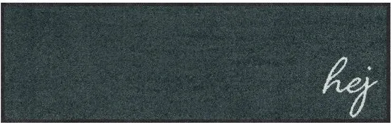 Mat antiscivolo - Resistente all'usura - Lavabile - Adatto per interni ed esterni - 1 pezzo - Poliammide - 30 x 100 cm