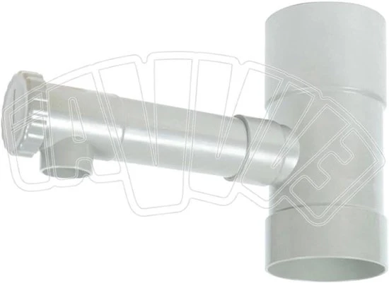Raccoglitore di acqua di pioggia Ø 80 mm - Sostenibile, efficiente, facile da installare