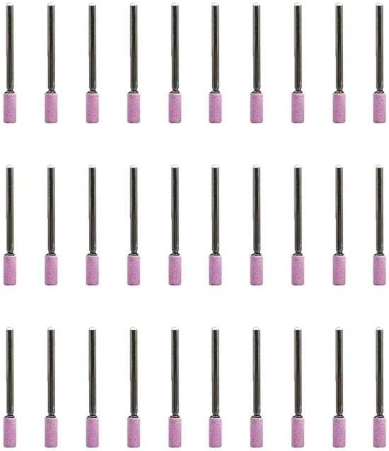 Set di 30 testine per smerigliare e lucidare
