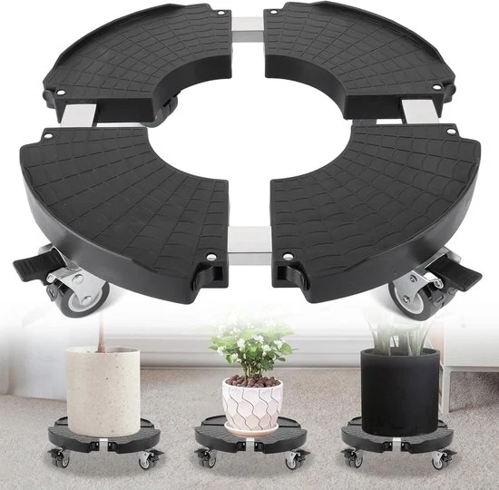 Rotatore per piante - Ø 40-48 cm - Nero
