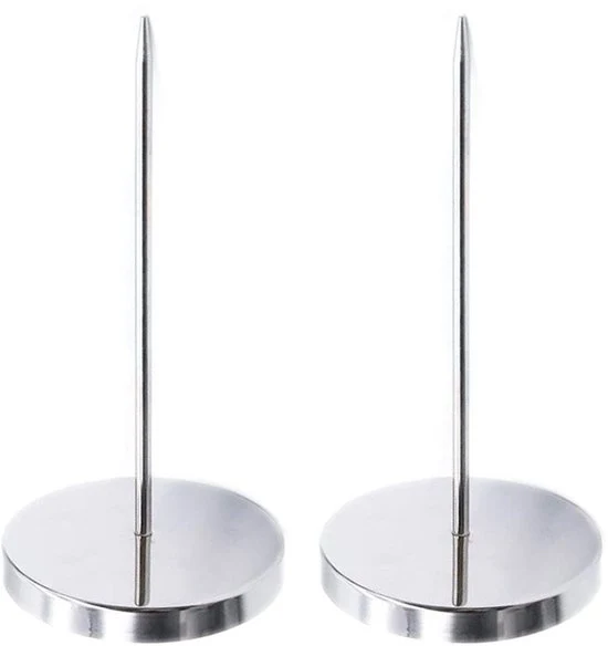 Sostegno per ricordo - Metallo di alta qualità - 2 pezzi - 14 cm