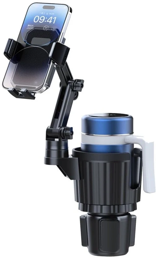 Sostegno per Auto Espandibile 40 oz - Rotazione 360° - Base Regolabile