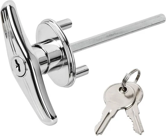 Maniglia di garage con Chiave - Zinklegering - 1 pezzo