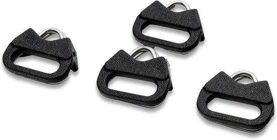 Anelli di connessione per cintura di spalla e polso - ideali per accessori di fotocamera - 2 pezzi - triangolare