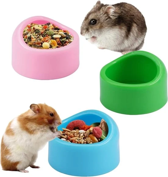 Casse per Hamster - Gabbie per Roditori - 3 Pezzi - Tricolore